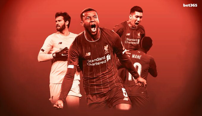 bet365's tweet image. The season is only one month old and Liverpool have already suffered injury/absence to:

Alisson 
Van Dijk
Matip
Gomez
Fabinho
Tsimikas 
Thiago 
Keita
Henderson
Oxlade-Chamberlain
Mane
Shaqiri

They're top of both the Premier League and their Champions League group.

#LFC