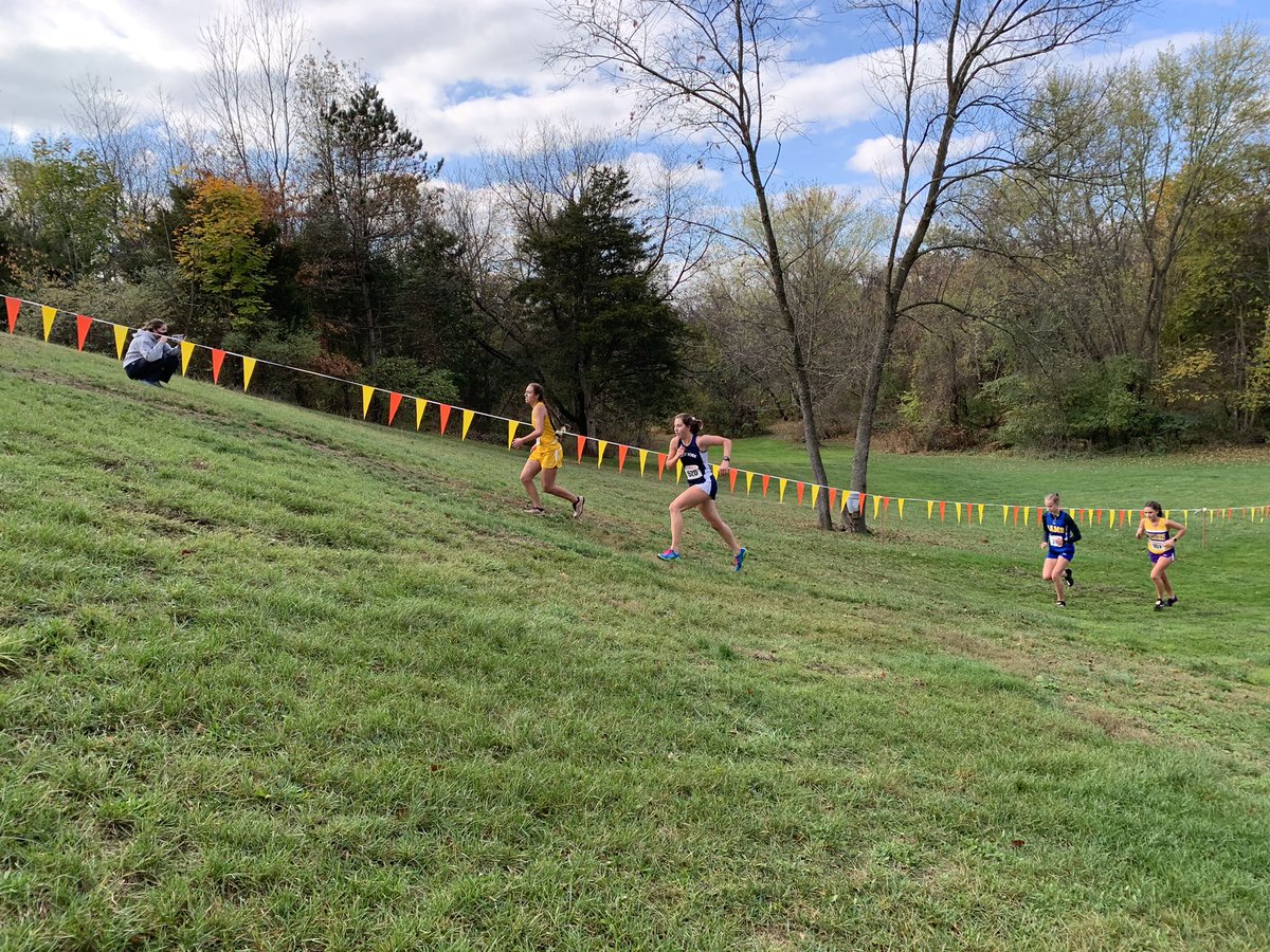 WYXC3's tweet photo. District III girls Cross Country results
65.  Makayla Appler-23:46
68. Liv Grimes-23:56
74. Katie Coats-24:20
79. Emma Sager-24:43
@GoWYBulldogs https://t.co/EcyvAaNiYv
