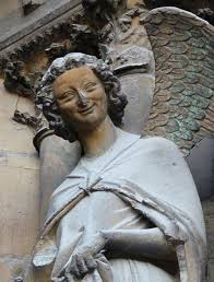 58/ Gothic sculpture in all its grace"There is a depth of feeling in this Gothic sculpture, a variety and energy of life, a sympathy with all the forms of the plant and animal world, a tenderness, gentleness, and grace, a miracle of stone revealing not flesh but the soul"