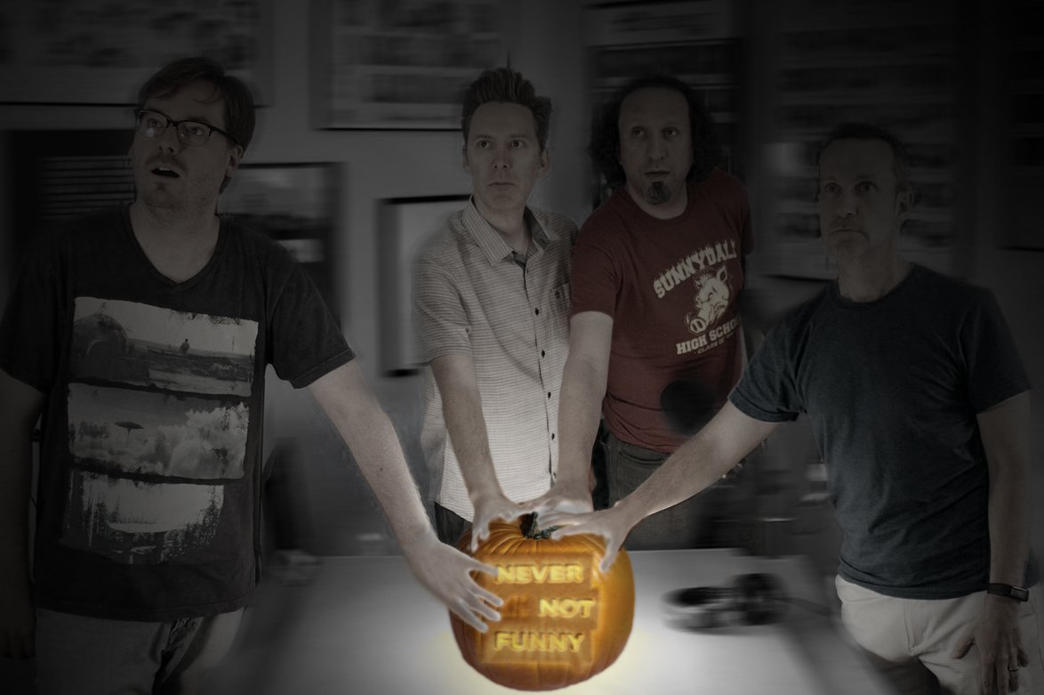 NeverNotShopped's tweet photo. Happy Halloween Everyone! #NeverNotSpooky @NeverNotFunny @jimmypardo @EliotHochberg @MyNameIsGaron https://t.co/g1gARYlxqo