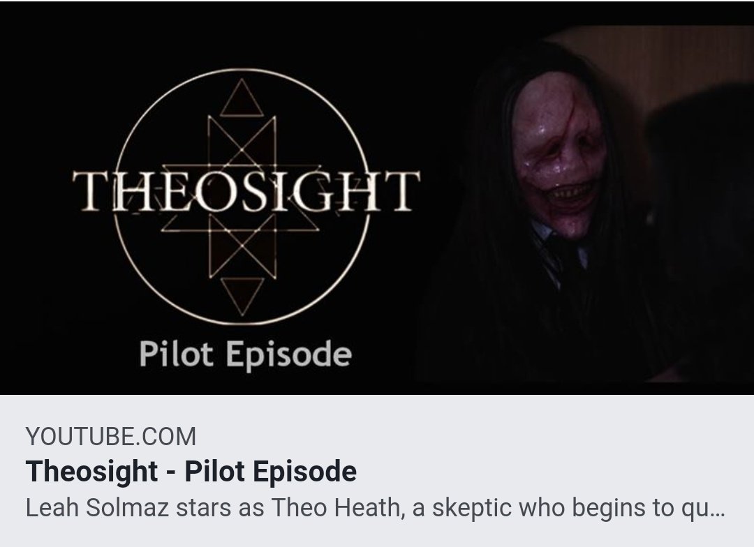 theosight's tweet photo. In case you missed it here it is, the pilot episode.
➡️ https://t.co/wcYW93cYW3
Give it a watch and let us know what you think! Happy Theoween!
#theosight #webseries #pilot #new #comedy #horror #supernatural #halloween #theoween https://t.co/woUP2je2bQ