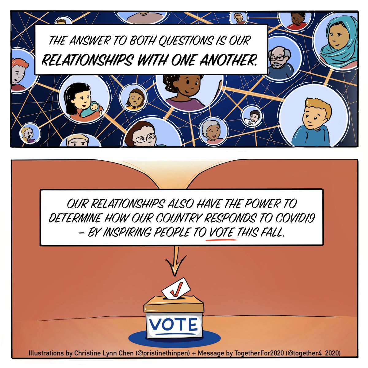 ErikaLynnGreen's tweet photo. We can do this - 3 days left! @PristineThinPen made this gorgeous image for @together4_2020 https://t.co/KG55EWfxrs