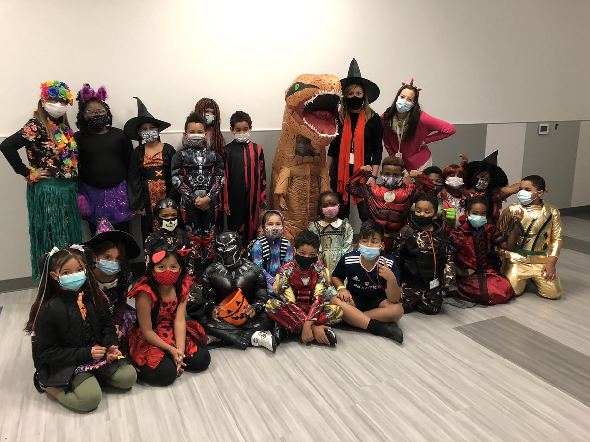 eyeonliteracy's tweet photo. Great Fun @McWhorterES for Halloween!! Everyone had a great time dressing up! Love our Coyote Family! @DrChapmanCFBISD @CFBISD @WheelerCFB #TogetherWeCan #MCWGameOn https://t.co/CJSJO3jOLF