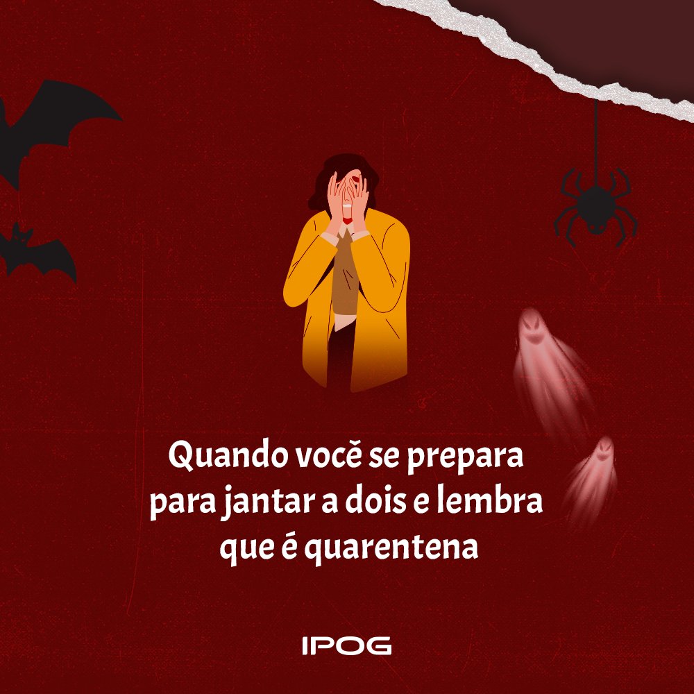 IPOGBrasil's tweet photo. Os contos da vida adulta, muitas vezes parece um pesadelo, não é mesmo? 😂

31 de outubro, dia do Halloween!

#IPOG #Pós #MBA #ContosdeTerror #IPOGBrasil #Halloween #Vidaadulta https://t.co/FbQD0MHctE