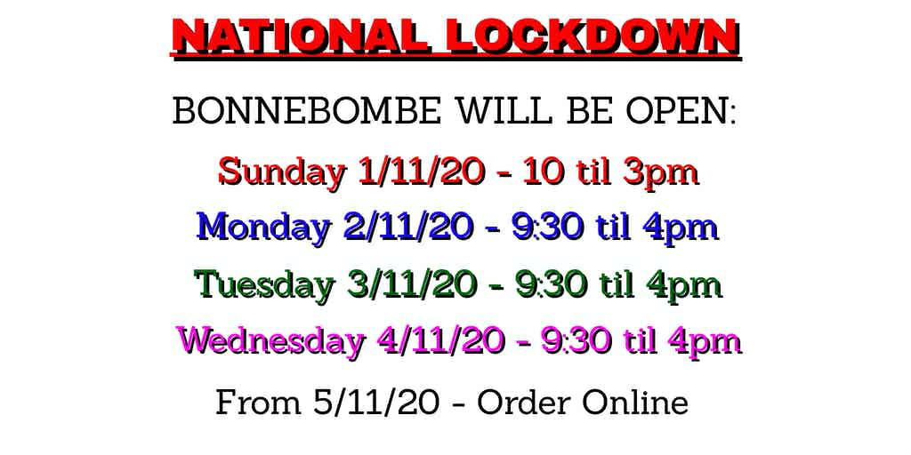 In light of tonights announcement, we are unfortunately going to have to shut again from Thursday. You can still order online and we will continue to offer our free delivery service to CT13, CT14 &amp; CT15 and have extended it to cover CT16 for the foreseable.