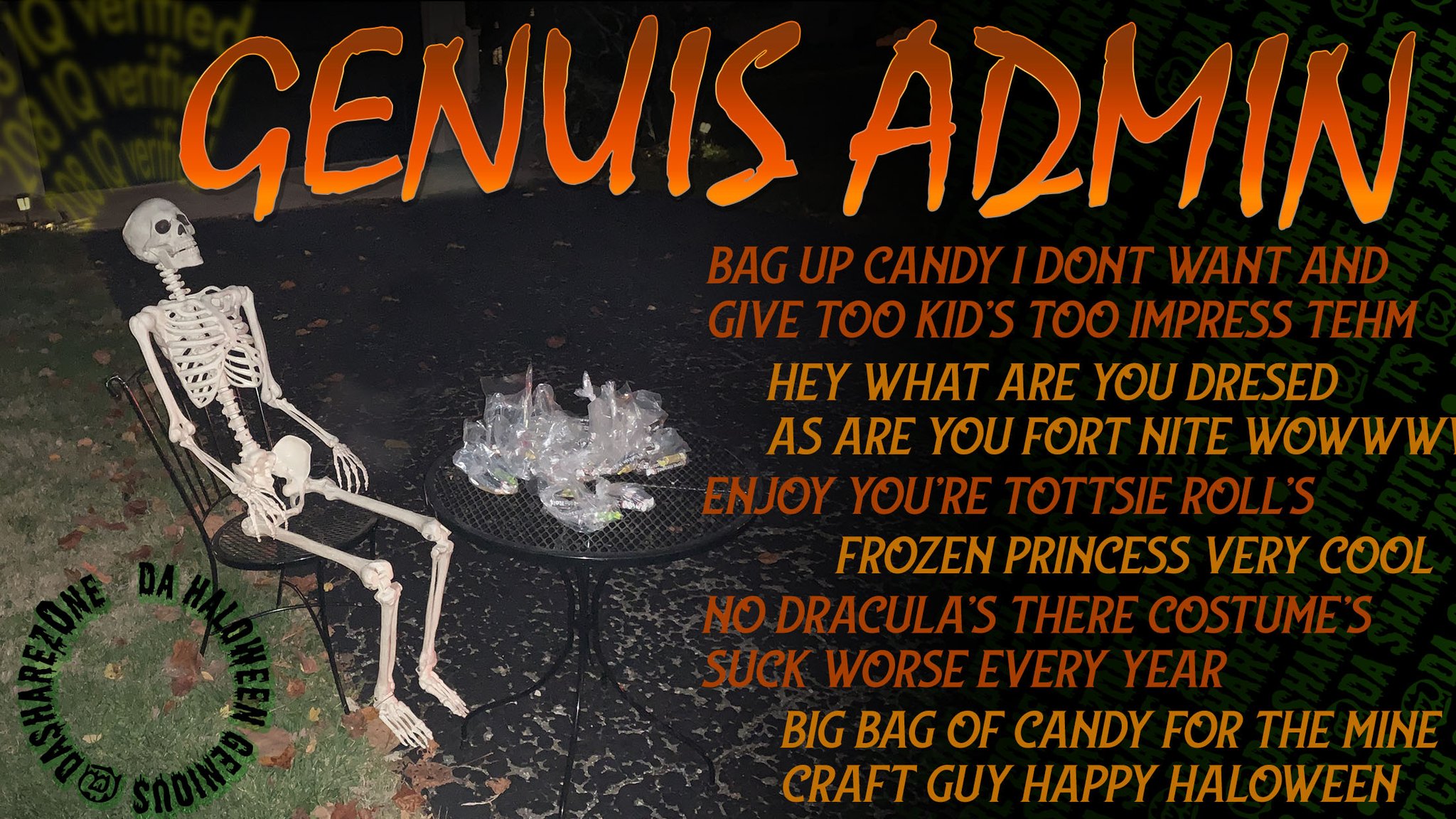 HALOWEEN HACK - https://t.co/Qtp3PvcePc ADMIN