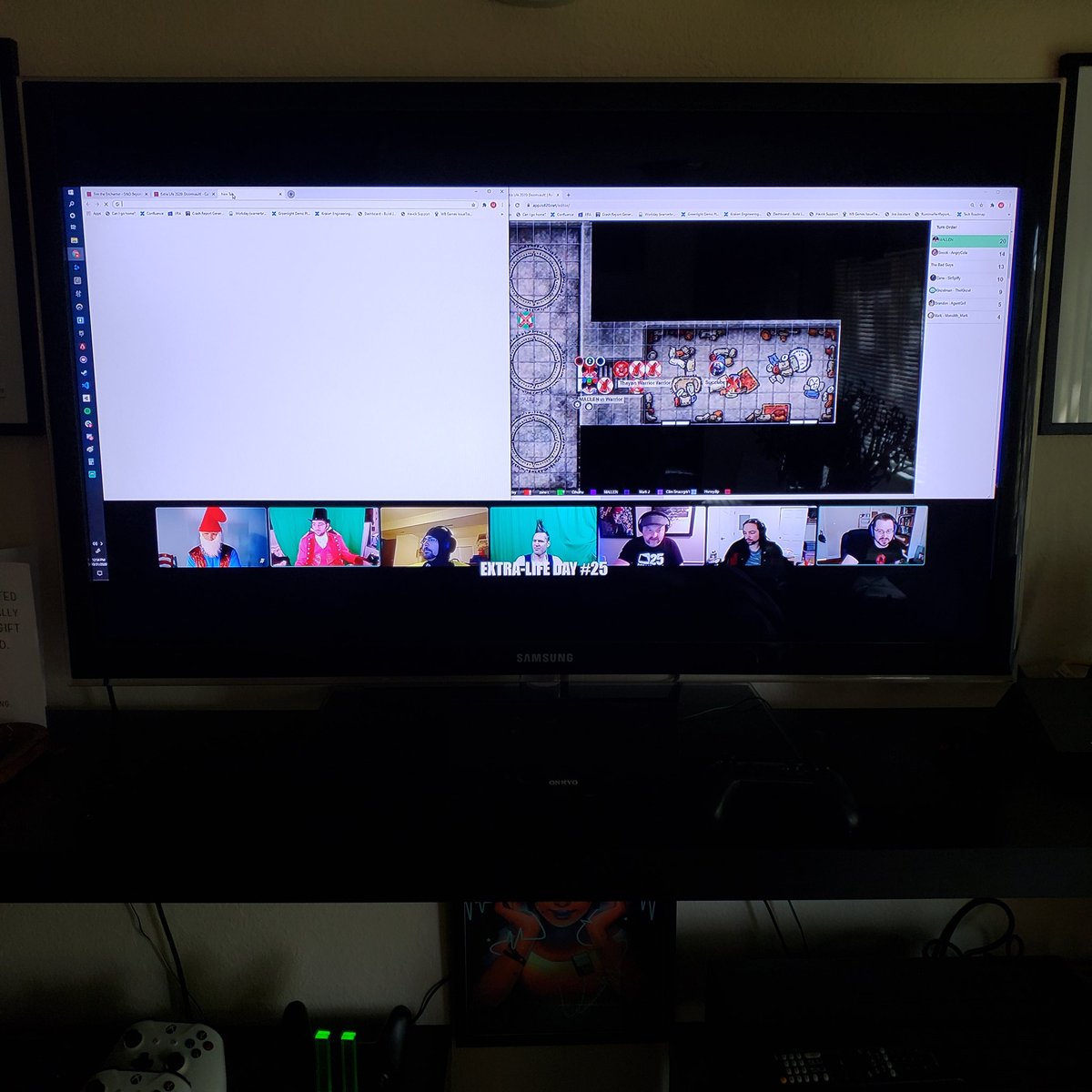 ObusWolf's tweet photo. Making pies and watching #MonolithDev play #dnd for #EXTRALIFE at https://t.co/eRyCV9wSbO https://t.co/wBSCJI8Mm9