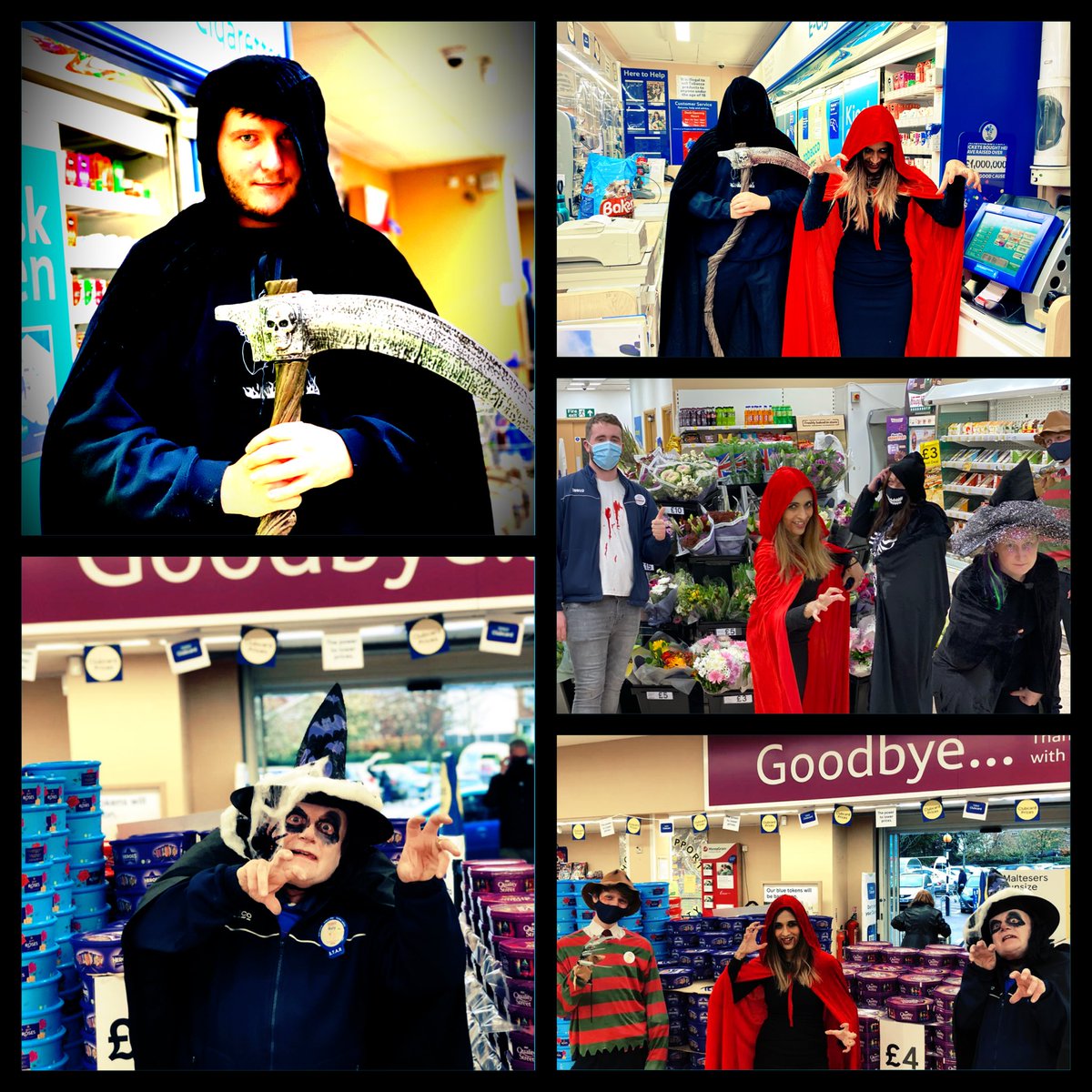 DiyanaNF's tweet photo. Happy Halloween 👻 to all from Team Princess Risborough @adeyc36 @BigWaspPhil @prakashdhamala https://t.co/2tnFwlrCZX