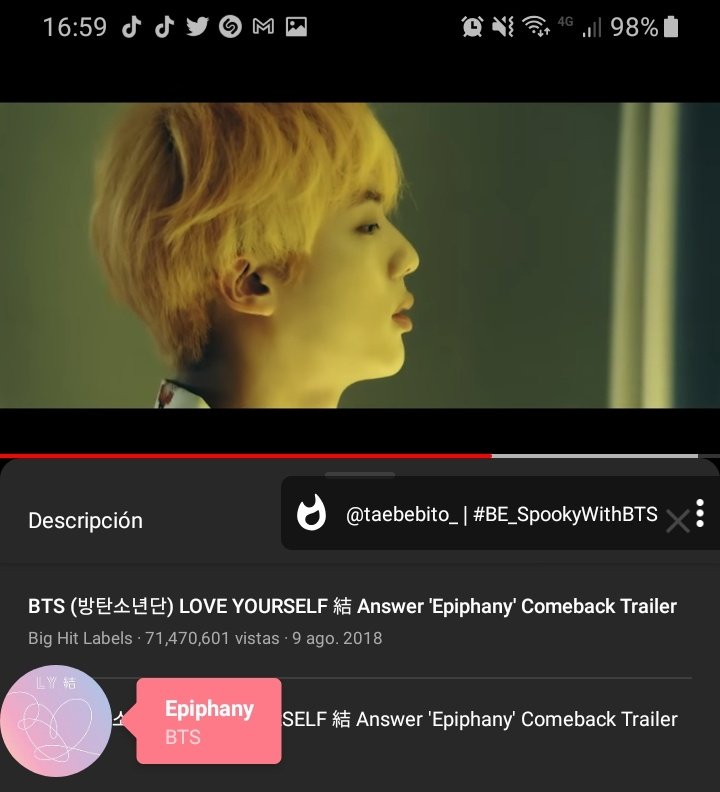 taebebito_'s tweet photo. No se olviden de pasar por las canciones de Tae y Jin en todas las plataformas para ayudar a las metas de sus cumpleaños 🙏🏻💕

#BE_SpookyWithBTS #TeamSouls #TeamShadows @BTS_twt https://t.co/0Dp5Ts50qO