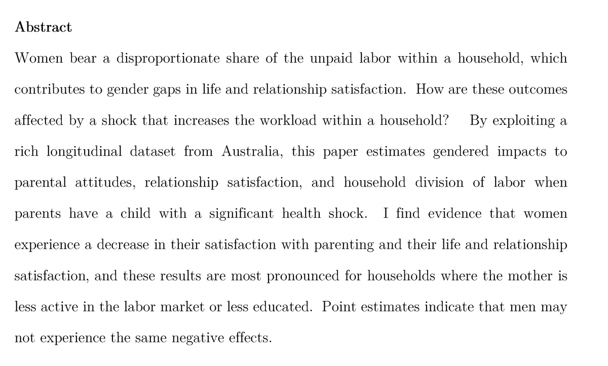 Evelyn SkoyJMP: "Household Impacts of Child Health Shocks"Website:  https://www.sites.google.com/colorado.edu/skoy