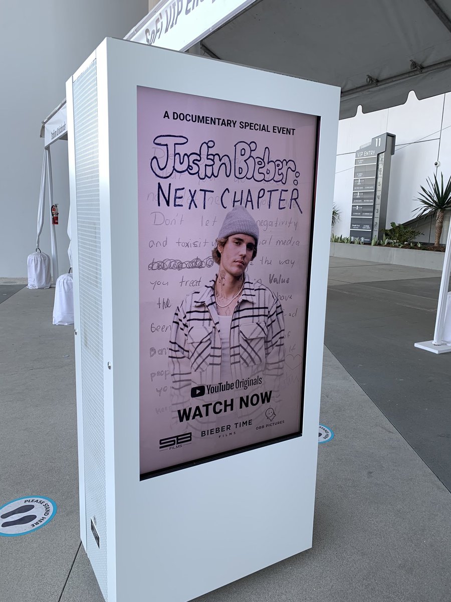OBB's tweet image. We are loving the @justinbieber Next Chapter billboards!! Check out #JBNextChapter now, only on @YouTube 🤩 @SB_Projects @ratty @scooterbraun @AllisonKaye @thatrygood