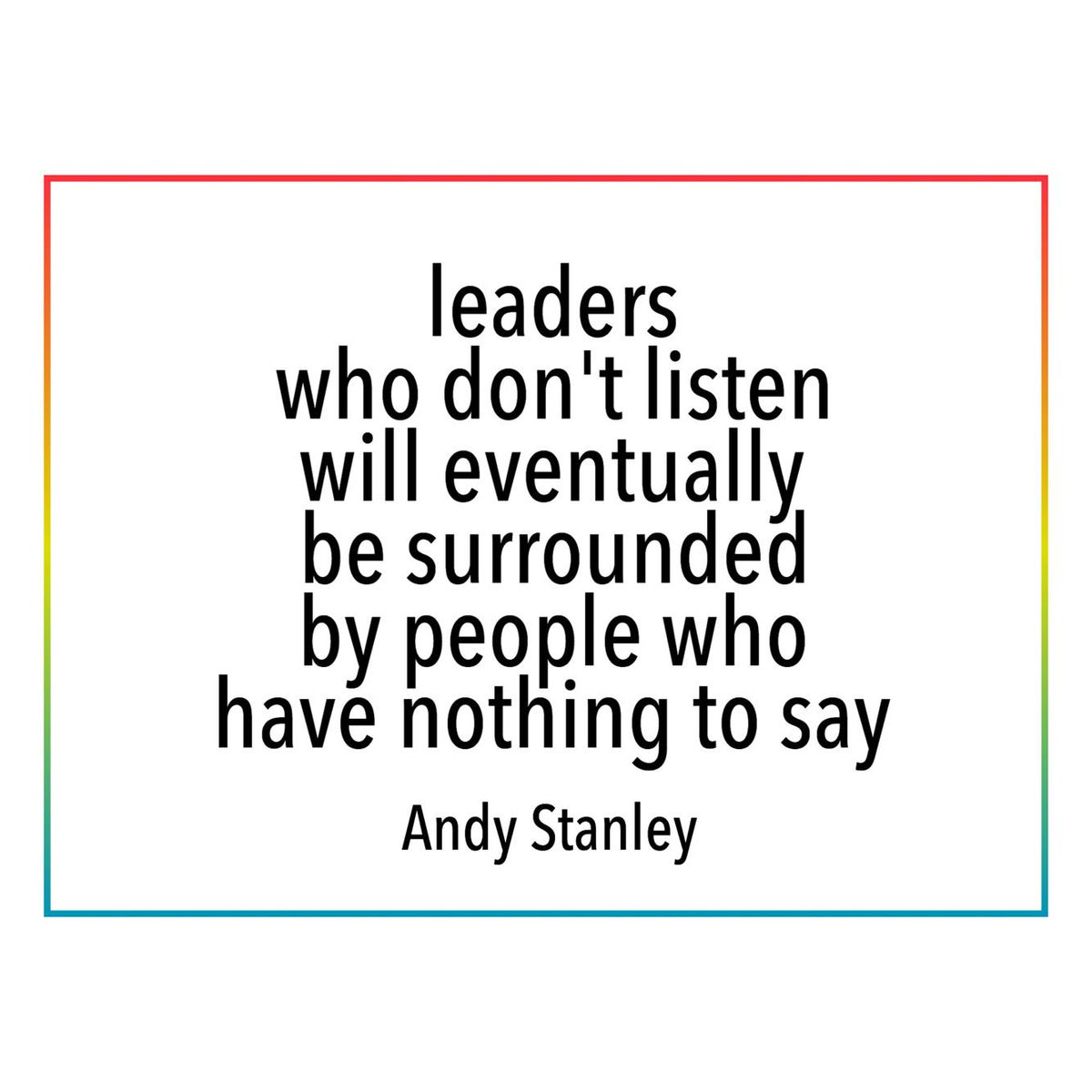 #listeningmatters #leadershipmatters #theresnoIinteam 💯