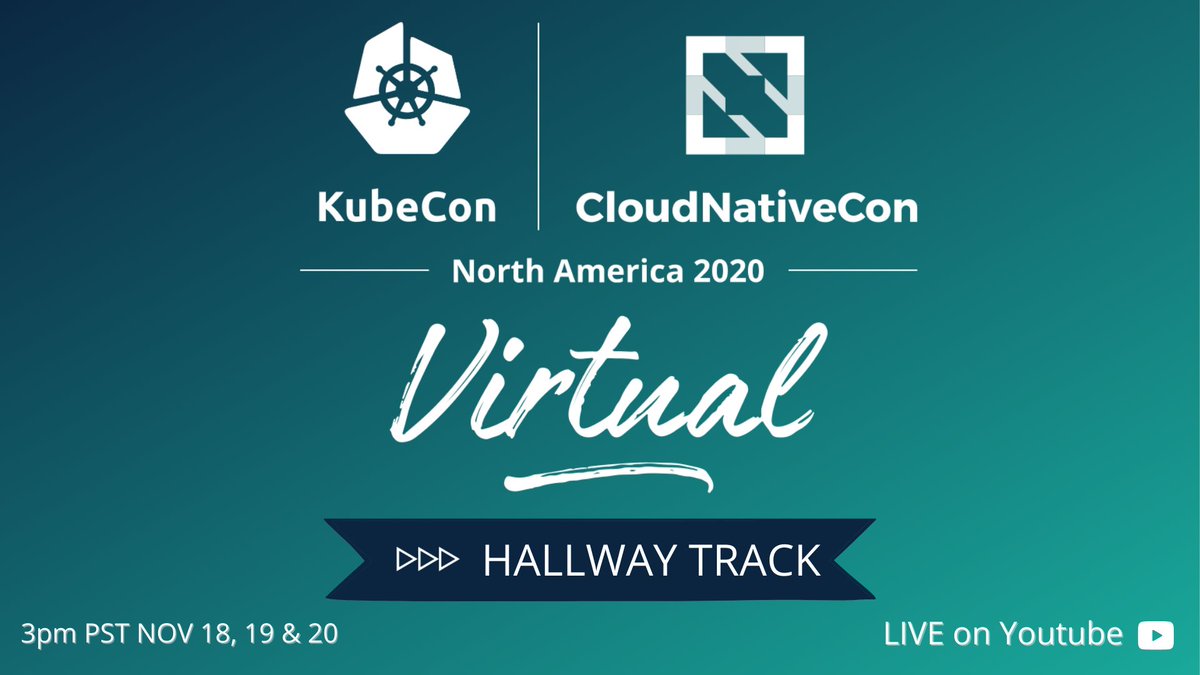 codefresh's tweet image. #Kubecon is fast approaching! Don&apos;t miss our virtual #HallwayTrack where we review the best moments &amp;amp; biggest news each day of the conference! Nov 18th, 19th, &amp;amp; 20th @ 3pm PST
▶ Subscribe to our Youtube channel now: buff.ly/3e95e8d
#CodefreshLive #KubeconNA #Kubernetes