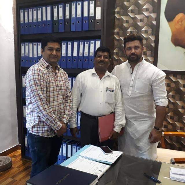 Best of luck and a very happy birthday to our dynamic leader Shri <a href="/iChiragPaswan/">युवा बिहारी चिराग पासवान</a> Bhayaji 
God bless you💐🎂💐 #chiragpaswan #LJP
