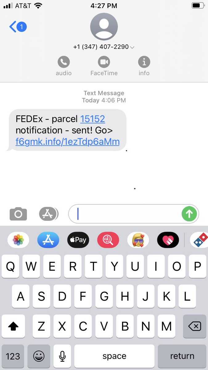 jigglytep's tweet photo. @FedExHelp scam? https://t.co/3Ua64iWFcl