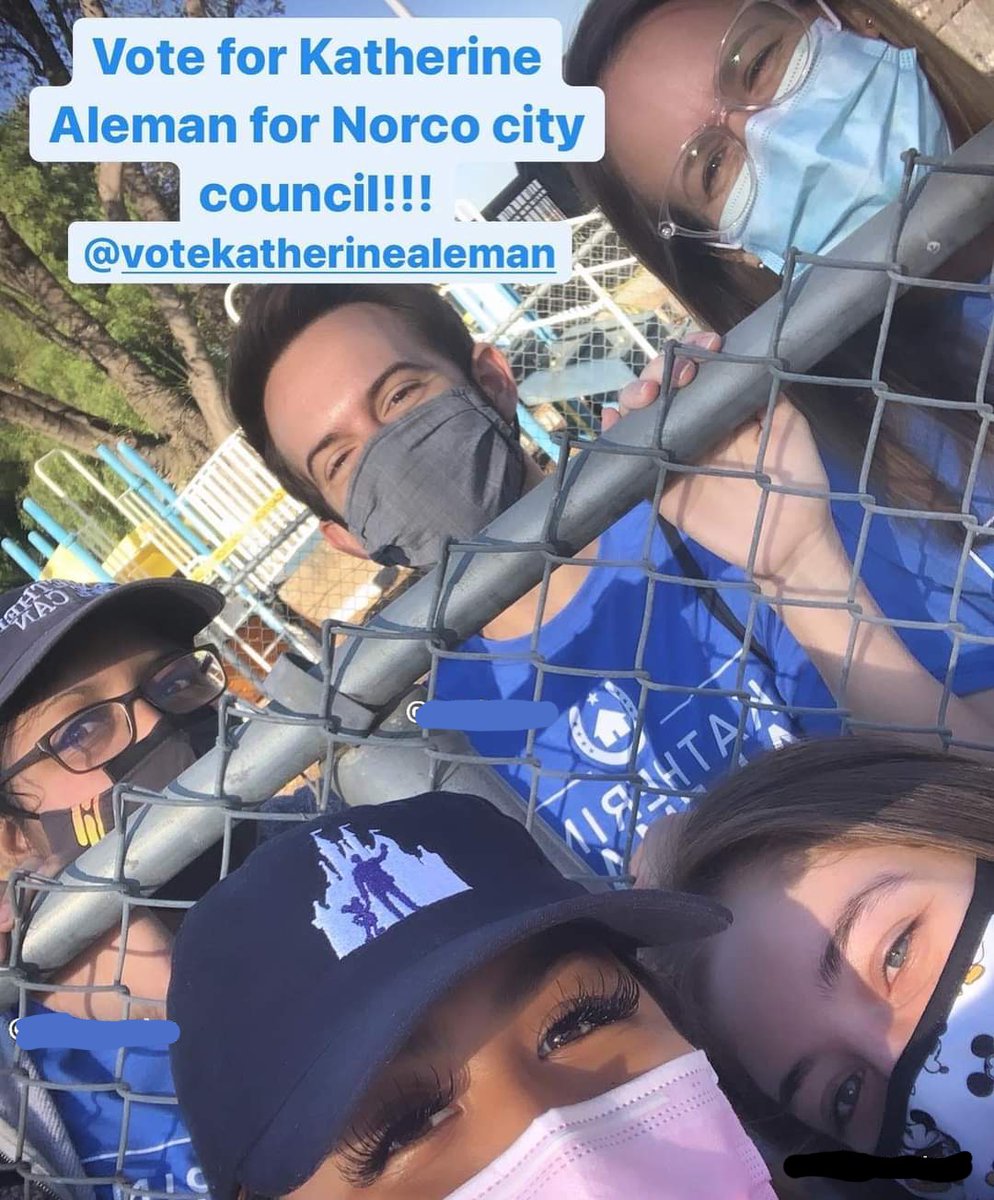 VoteKatiAleman's tweet photo. Had a great morning with volunteers hitting the pavement and the horse trails around Norco to get out the vote! Have questions about voting or my platform? DM me or go to https://t.co/i3miRR2EDc We’ll be out again tomorrow, come out and say hi or give us a wave! https://t.co/tKDgwpzHyG