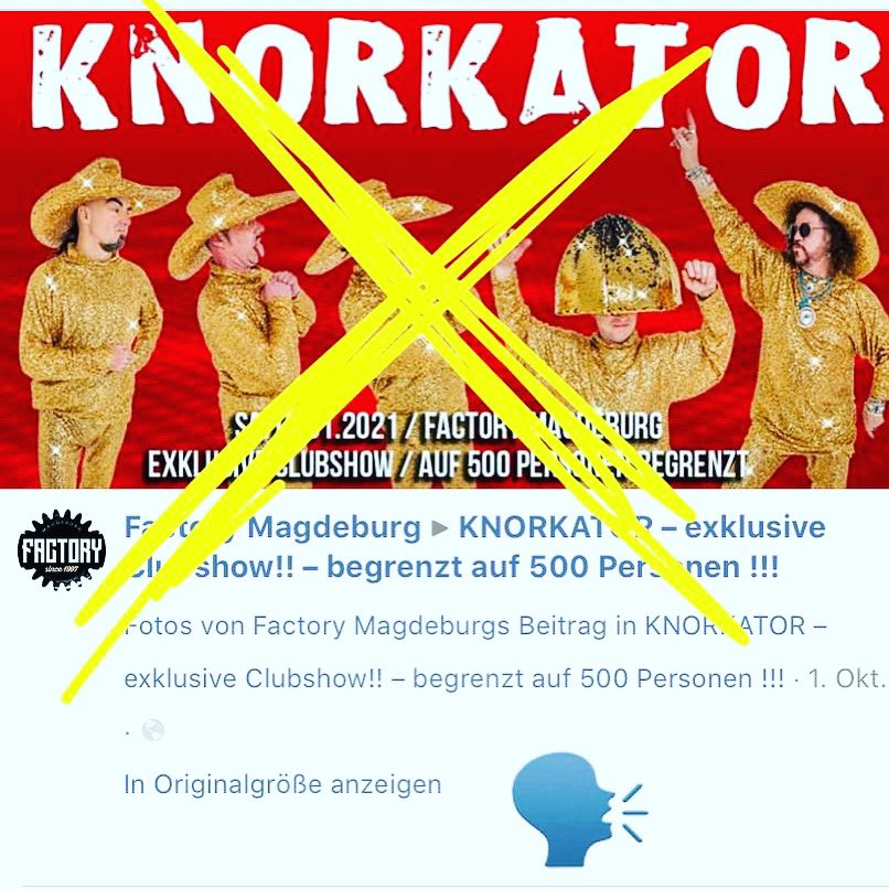 War ja zu erwarten, dass diese Unterhaltungsmaßnahme für den Januar 2021 untersagt wird. So hoffen wir auf einen guten Herbst...