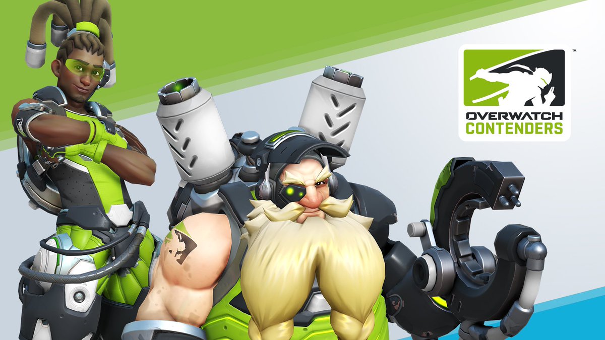 Overwatch New Contenders Lúcio and Torbjörn Skins are now available!

For the month of November you can earn Torbjörn &amp; Lúcio’s Contenders skins by watching Contenders! - 7 hours for Torbjörn, 15 for Lúcio 🐸
