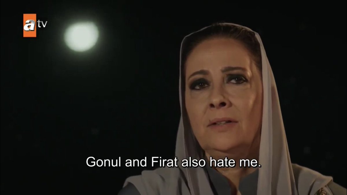 the flashback when she said miran could die bc aslan would carry out the revenge and the one of miran crying one her lap bc he thought she had died... he was the only one who truly ever loved her and she destroyed his life  #Hercai