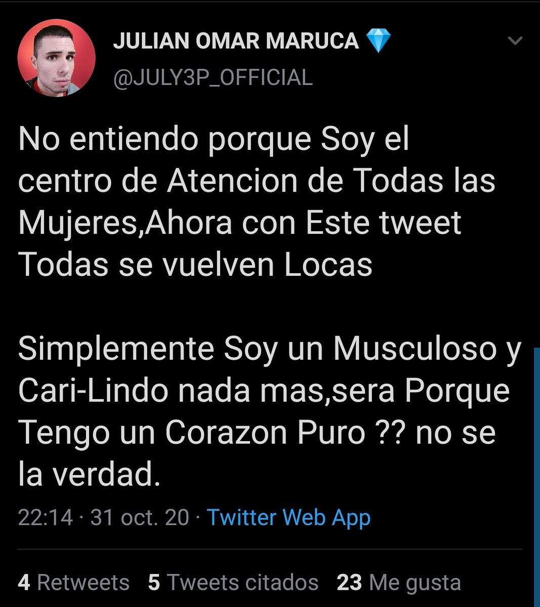 Quién pudiera tener el autoestima de July3p