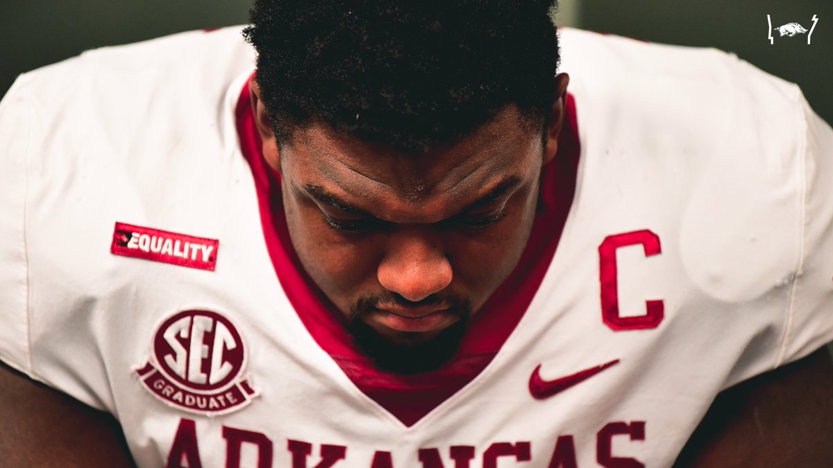 RazorbackFB's tweet photo. 14 first downs to their 17.
222 total yards to their 278.

We know you're still with us. We're still in it. https://t.co/ggyK3XS76I