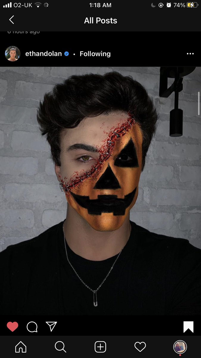cluelessdolanss's tweet photo. just want to say happy Halloween everyone this year I did @EthanDolan look from 2018 so I’m hoping y’all can maybe tag him it would be highly appreciated ilysm 🥺💞 #HappyHalloween #Halloween2020 https://t.co/4vdOJZJEyn