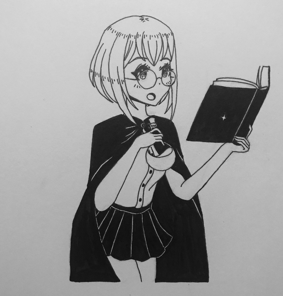 marenchan_'s tweet photo. Day 27: Potion
@purinnari_ list
#purintober2020 #inktober2020 #inktober #potion #witch #animewitch https://t.co/WUtegrmMOi
