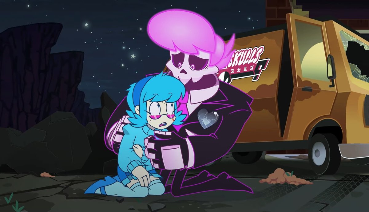 jazel72's tweet photo. MYSTERY SKULLS THE FUTURE ANIMATED SPOILERS
.
.
.
.
.
.
.
.
.
.
Lewis worriedly checks on Vivi if she's alive and SHE STAR EYED STARES AT HIM AAAAAAA
Still worried at all of them JSJSJDKDKD https://t.co/F1AWrLzM8f