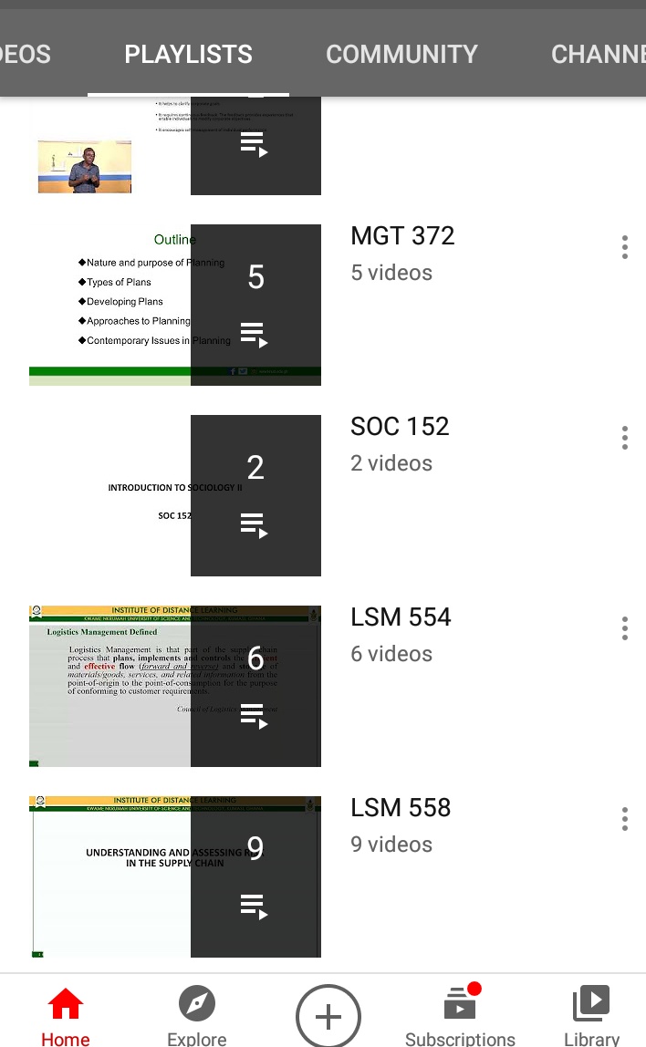 Assowkknust's tweet photo. Hello guys 
Take advantage of this channel (IDL KNUST YouTube)  to engage yourselves whilst at home. 

@KnustPhysag @Socsaknust @CoHSSknust @_gesa_knust @hesaknust @mcfspatknust @gpsa_knust https://t.co/5FhcPBSNJR