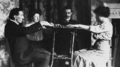 12. Thousands of Torontonians died in the war. The city was desperate to believe they weren’t lost forever, that they could somehow still be reached.Interest in séances and the occult had been fading in the early 1900s, but now it soared again.