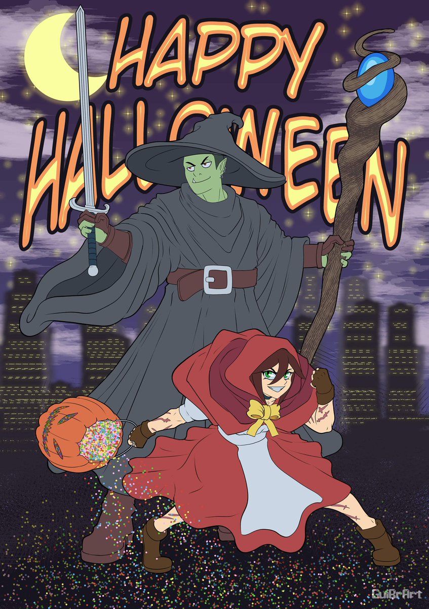 hat_bow's tweet photo. Feliz dia do Halloween!
.
.
.
#comic #hqnacional #hatandbow #mia #viridi #manga #anime #fantasy #medieval #rpg https://t.co/GpBt6VHf7J