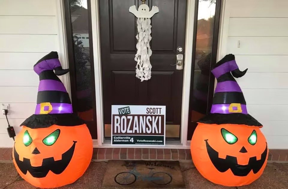 ScottRozanski's tweet photo. Happy Halloween, Collierville! https://t.co/SFWFX3sWZo