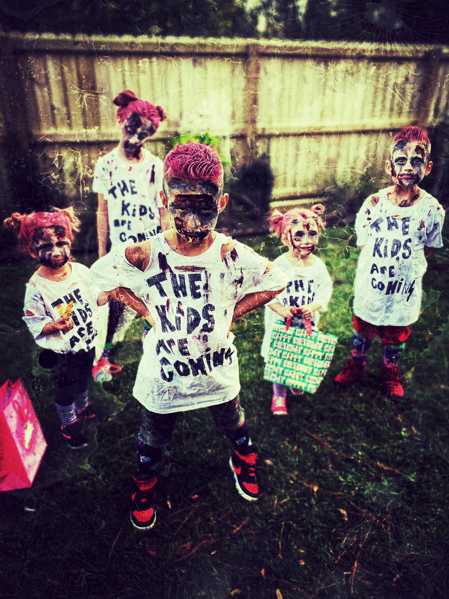 The Kids are Coming #Halloween2020 #Halloween #costume #zombie #momlife #kidlife <a href="/tonesandimusic/">Tones And I</a>