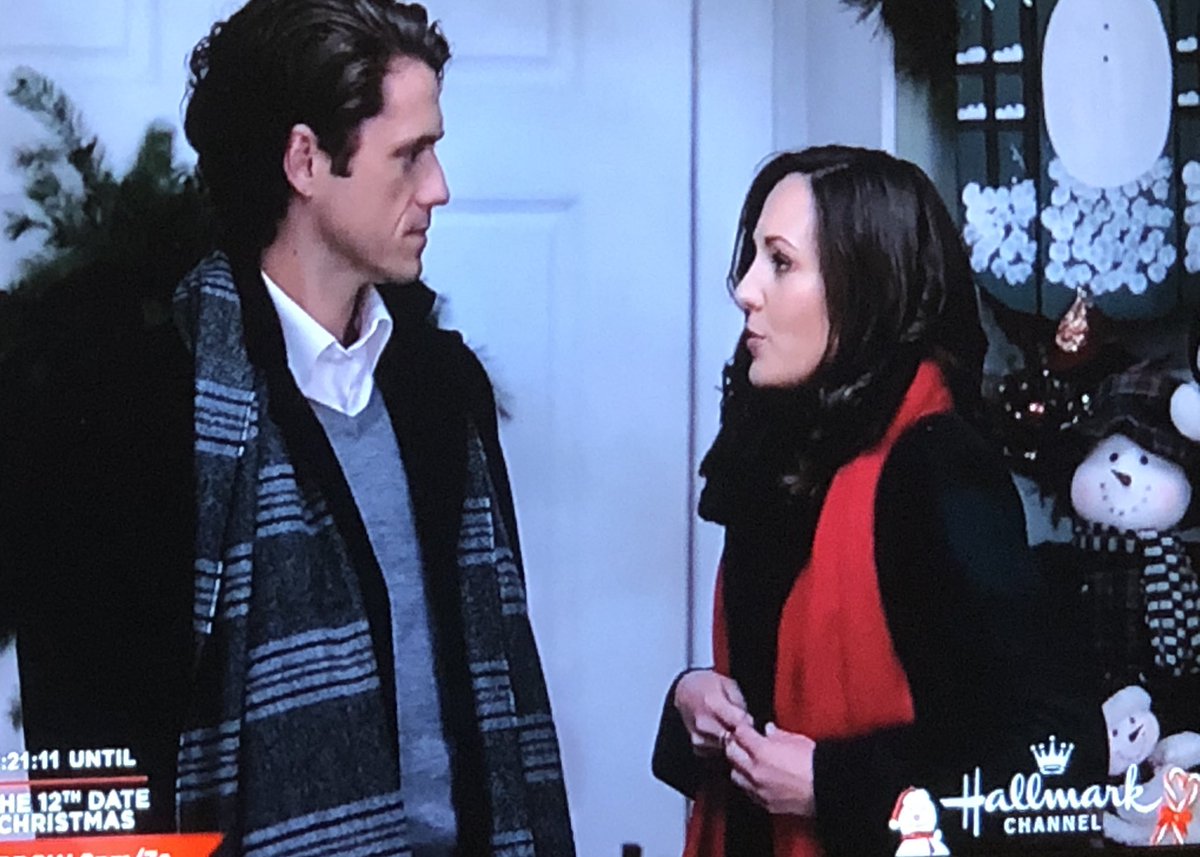 Excellent sweater-scarf pairing.  #OneRoyalHoliday  #SexyXmasSweaters