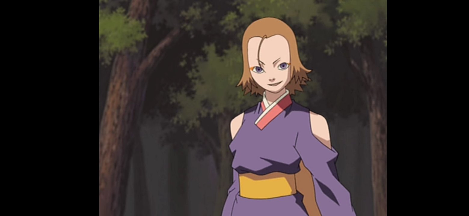 Twitter \\ Otakujoshi_forever على تويتر: "Muitos falam sobre a Sakura ter  mais testa no anime de Naruto mais vcs esqueceram da Suzumebachi do clã  Kamizuru, ela de testa da 10 a 0