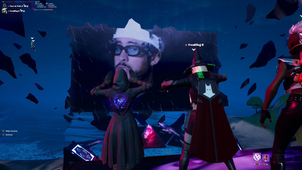 IbaiLlanos's tweet photo. Mira que este año ha sido raro pero lo último que me esperaba era ver un concierto de J Balvin con Rosalía y Bad Bunny en el Fortnite pero esto qué cojones ha sido https://t.co/F2AcZg1vhX