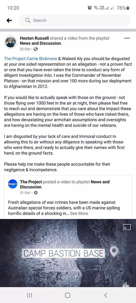 Calaisv07's tweet photo. #TheProjectTV #WaleedAly typical.. you only show and talk about. 1 sided terrorism garbage.. https://t.co/50defzBvO0