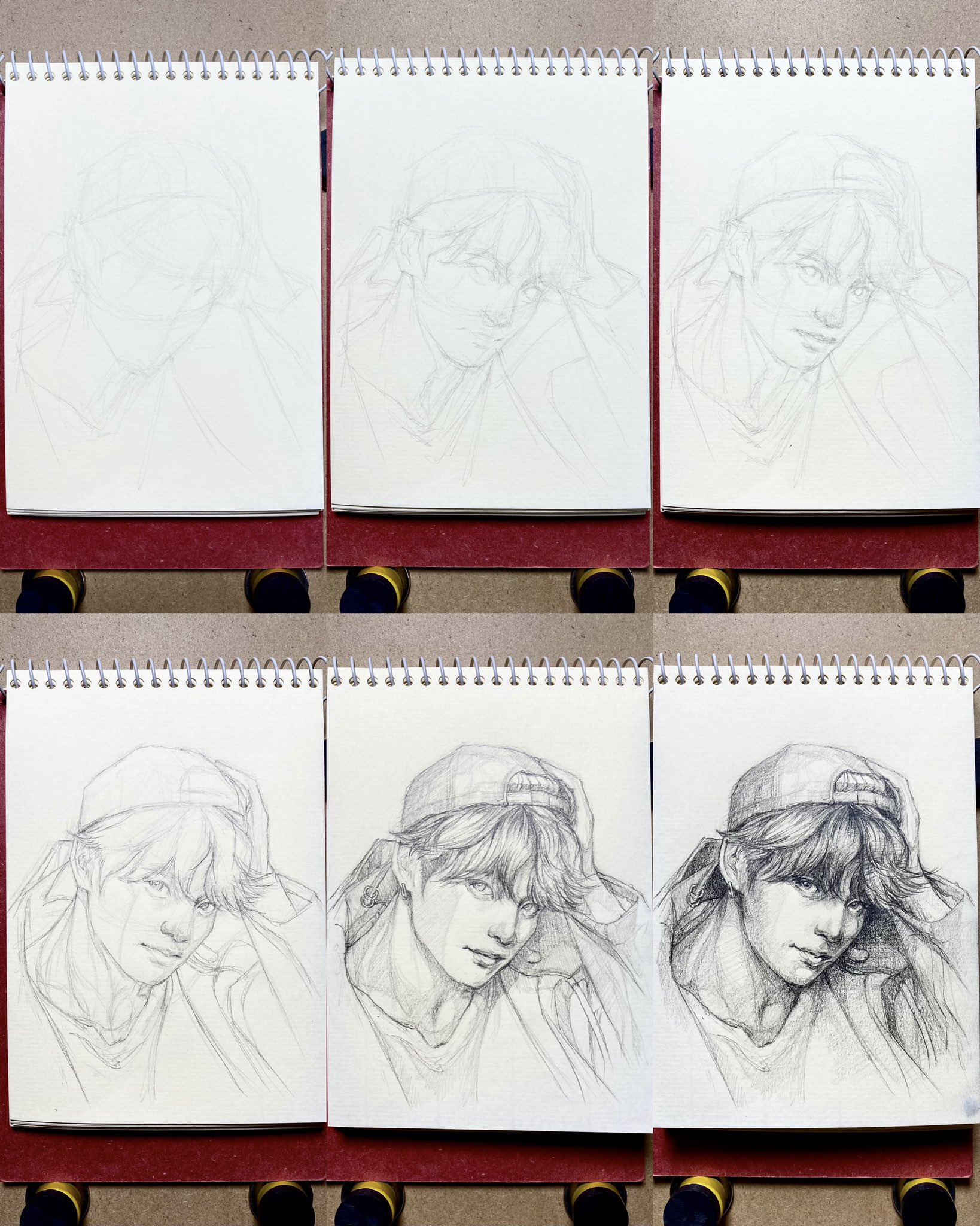 人物画 よっしー先輩 Yoshi Btsのメンバーの似顔絵を描いて テテ のタグをつけたら ジョングク だった 顔がそっくり過ぎて判別できない ダンスをせずに前川清 クールファイブのように直立不動で歌って欲しい ヨシメソ 人物画 イラストの描き方