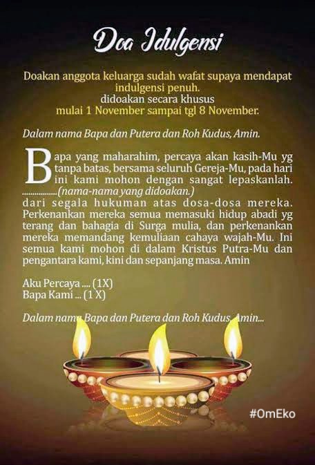 PapahEK0's tweet photo. In the name of the Father and of the Son and of the Holly Spirit. Amen ✝️🙏
#OmEko
#Katolik
#PengenanganArwah
#NovemberWish https://t.co/oIq60DVxUY