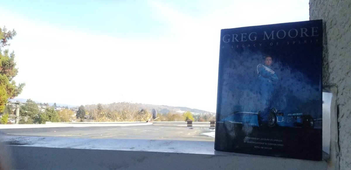 themikeawesome3's tweet photo. @champwebdotnet "Greg Moore A Legacy of Spirit" book, with his hometown in the background.
#RedGlovesRule #SeeYouUpFront #99 https://t.co/LAdYrQSMVP