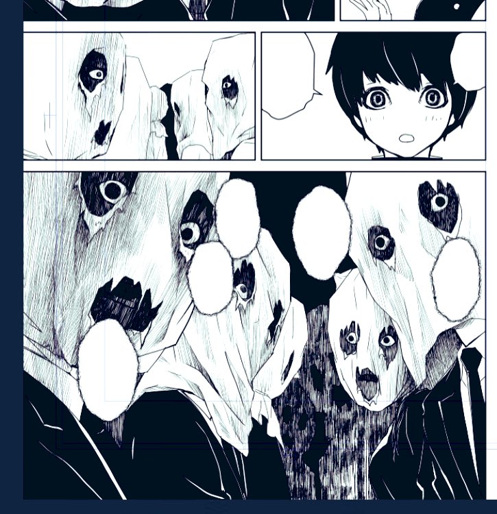いたいけな見白くんを不気味地獄に追い立てるこの漫画の作者は畜生の鑑かもしれない‥‥‥? 