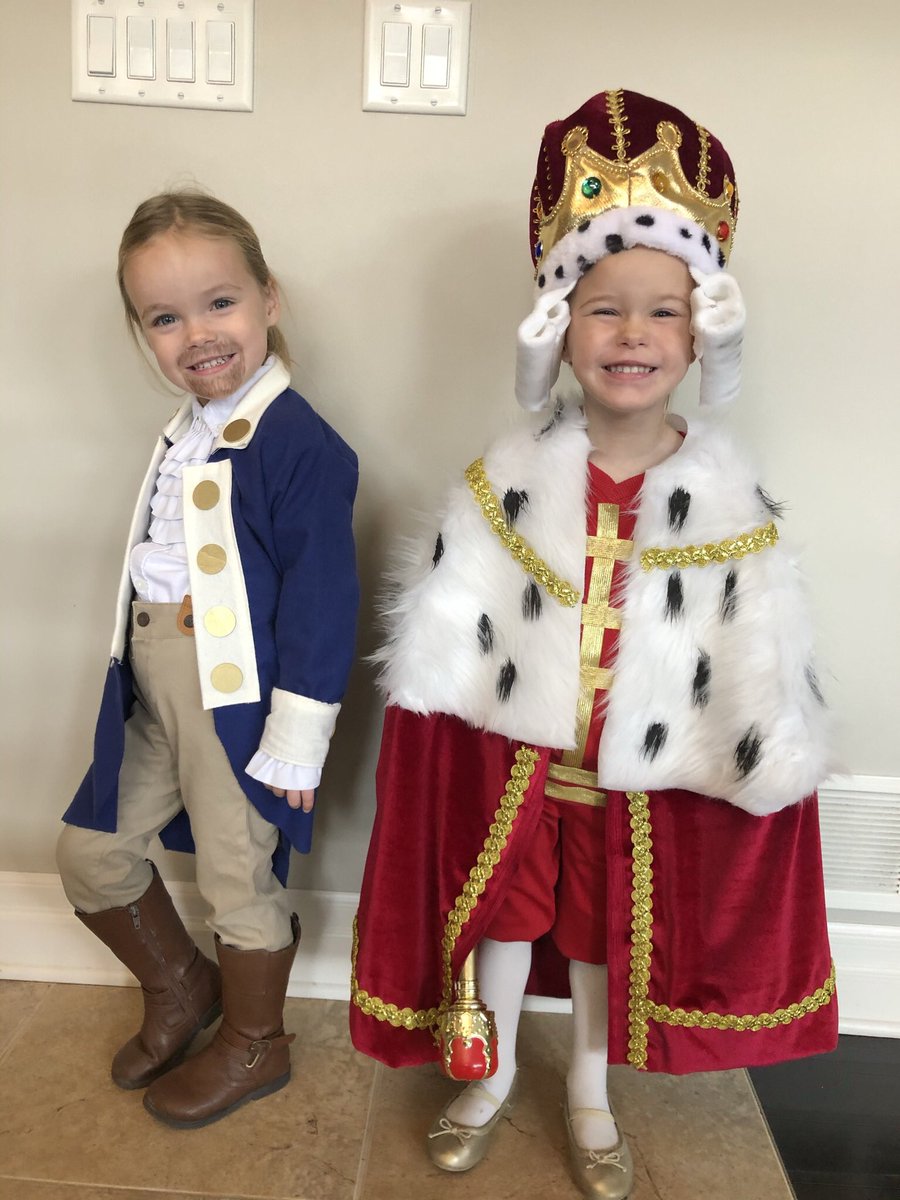 etippett's tweet photo. A Very Hamilton Halloween here in Canada this year! My 6 year old wanted to be like @Phillipasoo and begged to be Eliza and naturally, my 3 year old wanted to be Alexander “Harper-ton” @HamiltonMusical @Lin_Manuel https://t.co/6sUb9VZD4P