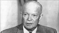 /2Breaking with key allies, Dwight Eisenhower condemned a British, French and Israeli attack on Egypt (the Suez Crisis)—and said the U.S. would not help them