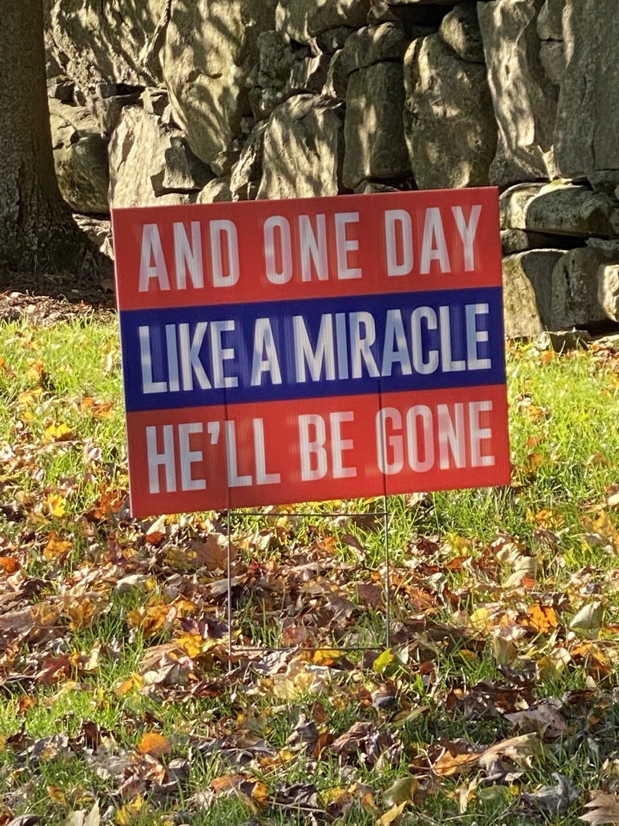 Let the miracle begin November 3!