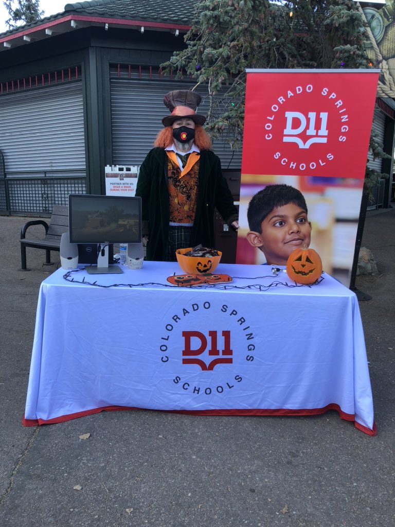 Audubon_D11's tweet photo. Getting ready for a fun night handing out candy, making our community smile while representing @Audubon_D11 and @CSSD11 at the @CheyenneMtnZoo Boo at the Zoo event. Going to be a great evening!! Come out and join us! https://t.co/rWmOwDQMRZ