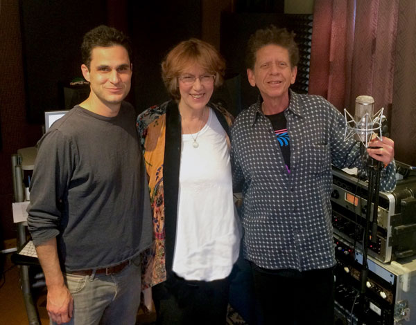 jenniferwarnes's tweet photo. In the studio pre-Covid: with Noah Snyder,  Blondie Chaplin and Bernie Grundman working on "Freedom" https://t.co/inECdfAvgN