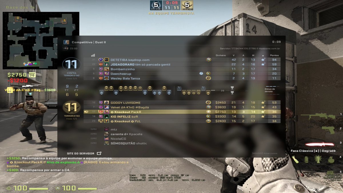 knockout_br's tweet photo. VIRALIZAMOS!

Valeu @deercheerup e @tiburciocsgo pela partida!
O server estará aberto pra mais brincadeiras! https://t.co/aVYSR9sL1r