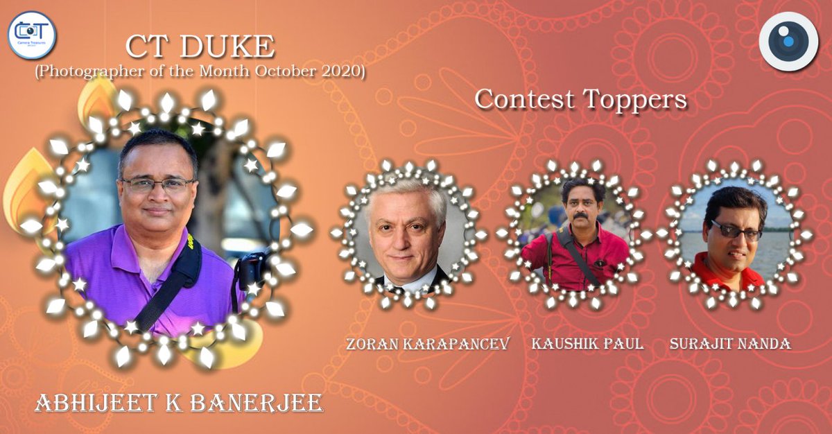 The #photographerofthemonth and #contest #topper for #October2020