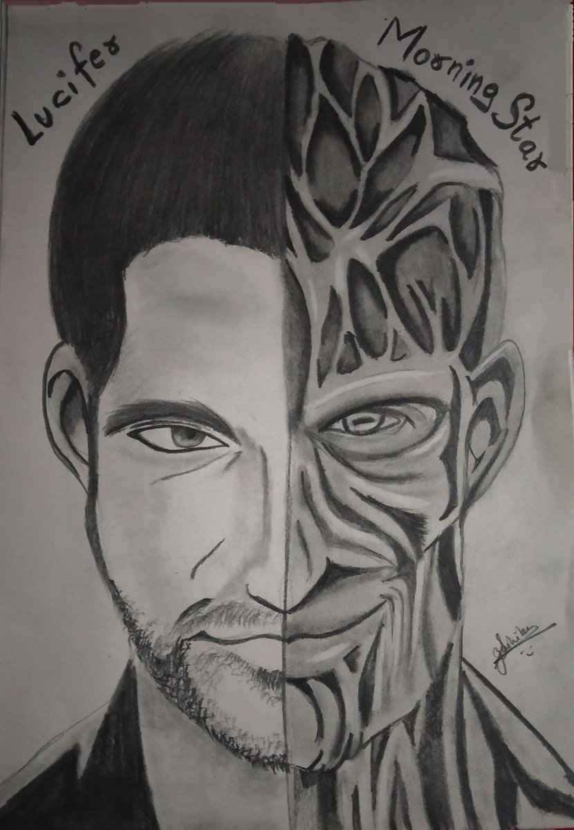 InspireStudio28's tweet photo. #LuciferMorningstar, formerly #Samael, is the titular protagonist of #Lucifer. He was the ruler of Hell for billions of years until he decided he wasn't #happy and needed a new beginning. He is commonly known as the #Devil or #Satan by humans.
#tomellis #halloween #happyhalloween https://t.co/0HgijQUM82