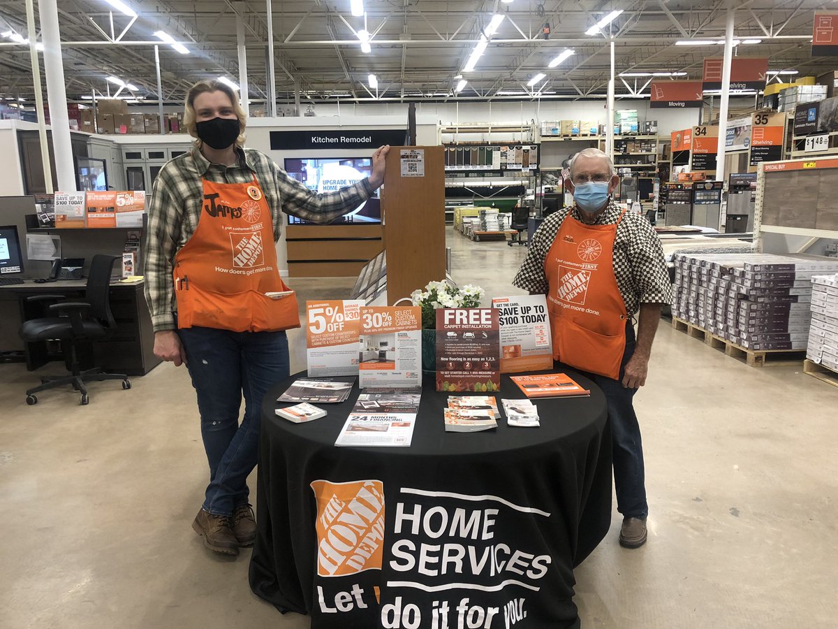 JamesForsyth_HD's tweet photo. Driving leads and making dreams come true by engaging our customers through Services. Thanks Sam! #HomeDepot #shinelike5one9 #homeservices #dreams @shouseadrienne https://t.co/8aQfqJpEO6